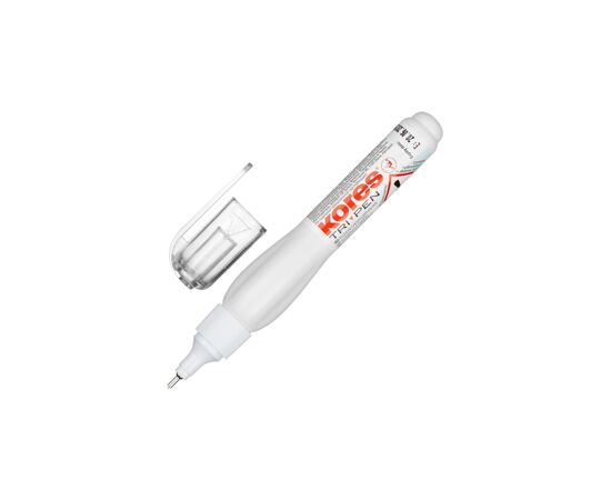 701018 - Корректирующая ручка 8мл Tri Pen, металлический наконечник Kores 688328 (2)