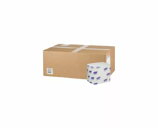 701099 - Бумага туалетная д/диспенсеров Luscan Professional 30пачек/уп, 250л, 2сл бел цел  601113 (2)