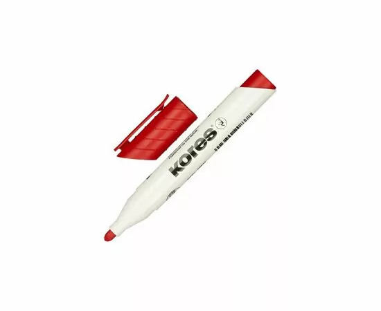 701031 - Набор маркеров д/досок  с губкой 3мм 4шт/уп 20863 Kores 369781 (5)