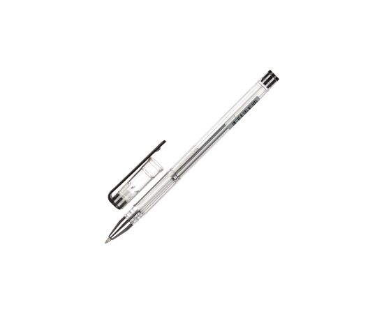 702113 - Ручка гелевая Attache черный стерж., 0,5мм, без манж. 901707 (5)