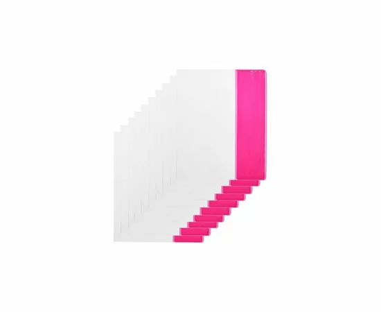 701654 - Обложка №1 School,д/дневника,тетрадей,цв.клап,212х350,ПВХ,110мкм, 10 шт/уп 847104 (2)