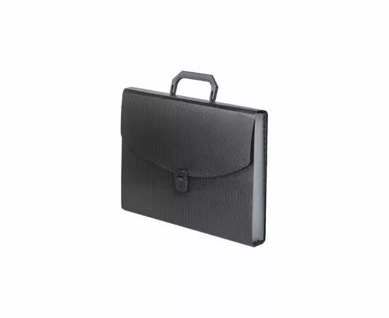 701980 - Портфель 6 отдел. A4 пластик 0.7мм чёрный 993214 (4)