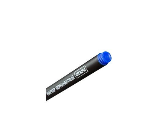 702068 - Маркер перманентный Attache синий 1 мм. 867250 (6)