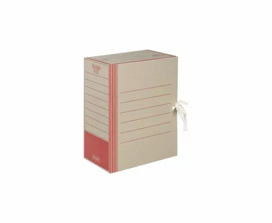 701844 - Папка архивная на завязках 150 мм, красн 874880 (3)