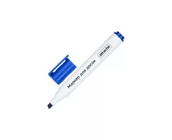 702052 - Маркер для досок Attache синий, со скошенным наконечником,  1- 5мм 806529 (3)