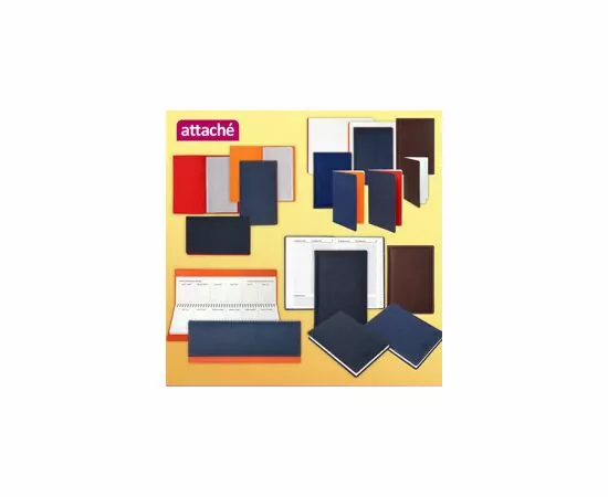 701690 - Алфавитная книжка А5,142х210мм,120л,темн-синий,красная простр AttacheBizon 852903 (5)