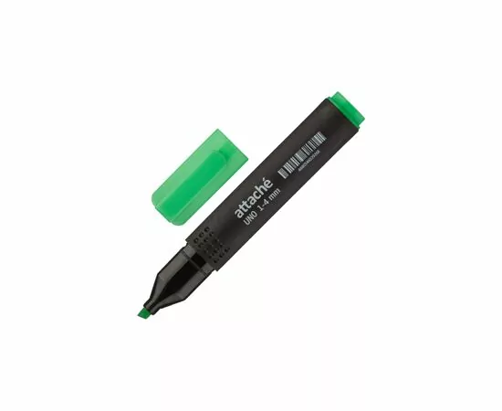 702075 - Маркер выделитель текста Attache Economy Uno 1-4мм зеленый 892703 (2)
