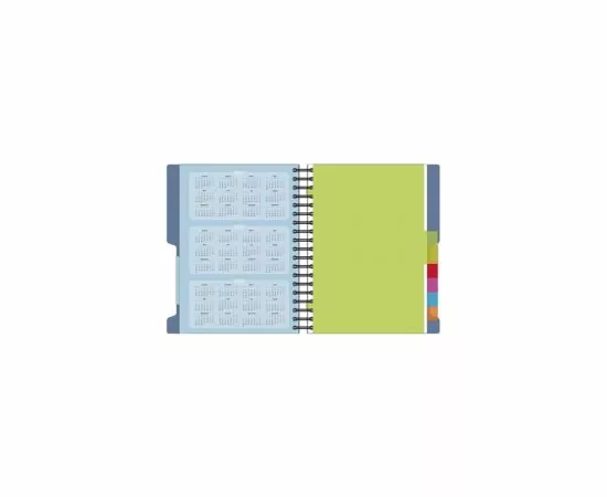 701717 - Бизнес-тетрадь A4,200л,кл,греб Attache Selection Office book синий металлик 888113 (5)
