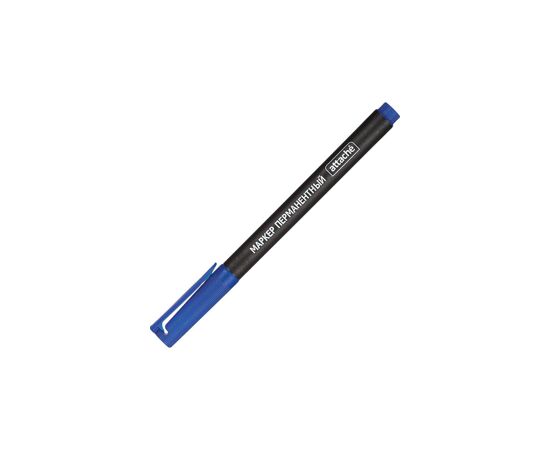 702068 - Маркер перманентный Attache синий 1 мм. 867250 (4)