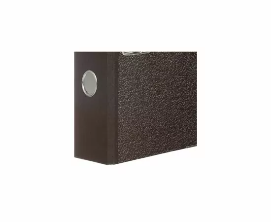 701941 - Папка регистратор 75 мм (+/- 5 мм)с мет.уг.мрамор ч/б, в уп.10шт 855779 (8)