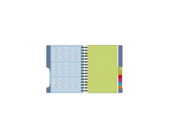 701723 - Бизнес-тетрадь A5,200л,кл,греб Attache Selection Office book синий металлик 888112 (5)