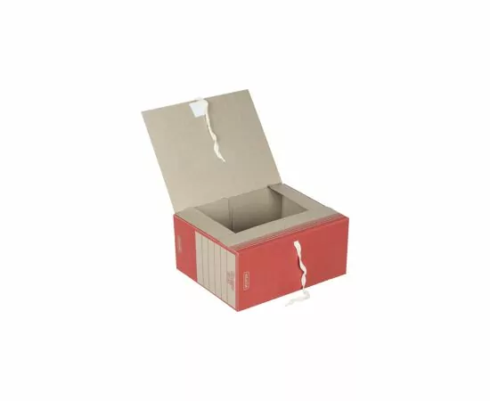 701844 - Папка архивная на завязках 150 мм, красн 874880 (4)