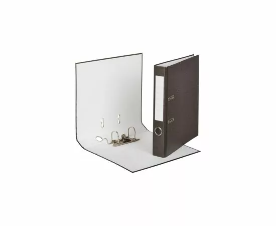 701932 - Папка регистратор без мет.уг Attache Economy_50мм мрамор ч/б, в уп.10шт 855778 (3)