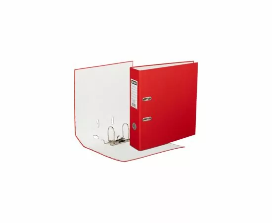 701934 - Папка регистратор с арочн.мех.Attache Экономи 80 мм,красный 1017490 (3)