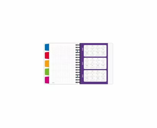 701722 - Бизнес-тетрадь A5,150л,клетка,греб. Attache Selection Office book 2 голубой 888099 (6)