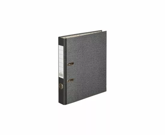 701921 - Папка регистратор 50мм с мет.уг.мрамор ч/б, в уп.10шт 855780 (9)