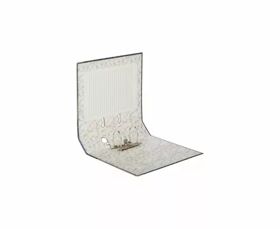 701940 - Папка регистратор 75 мм (+/- 5 мм)мрамор,мет.уг.,фиолет.корешок 786166 (8)