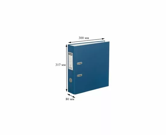 701935 - Папка регистратор ,80 мм Attache , синий Экономи 993257 (4)
