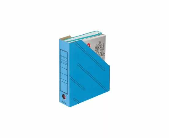 702268 - Вертикальный накопитель Attache 75мм син. 2шт/уп (сборн) гофрокарт. 731862 (7)