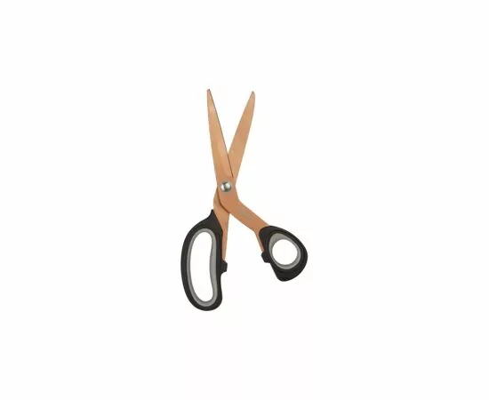 702373 - Ножницы Attache selection Argo 203мм эргон.руч,покр.Titanium Black чер/сер 604059 (6)