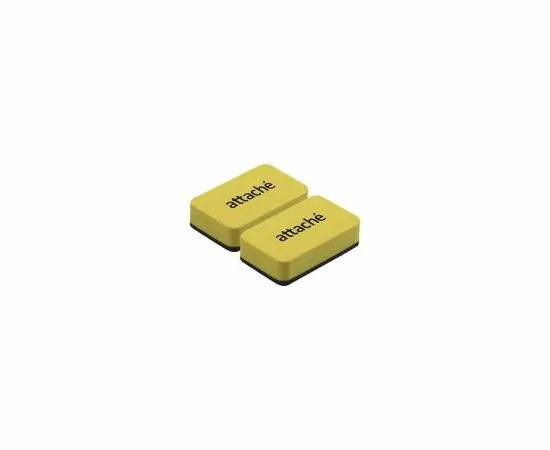 702438 - Губка-стиратель для маркерных досок Attache Economy 7x4x1.8cм, 2шт/уп 881290 (2)