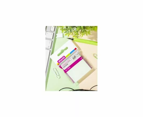 702182 - Блок-кубик Attache с клеев.краем 51х51 салатовый 100л. 720192 (7)