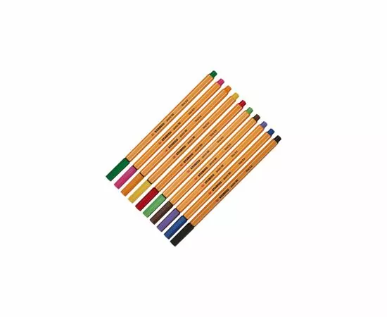 754099 - Линер STABILO POINT 88 8810 0,4мм набор 10 шт 734693 (4)