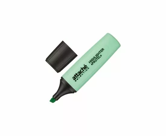 754041 - Маркер выделитель текста Attache Selection Pastel 1-5 мм зелёный 958588 (3)