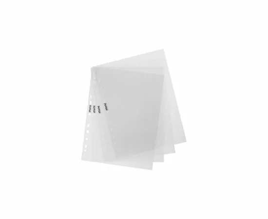 753730 - Папка файл-вкладыш А4+ Attache Selection 60мкм усил. Перф. 10шт/уп, Кристал 604955 (5)