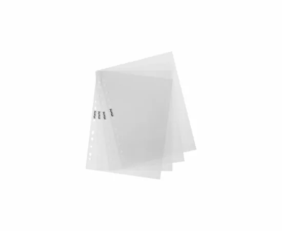 753730 - Папка файл-вкладыш А4+ Attache Selection 60мкм усил. Перф. 10шт/уп, Кристал 604955 (7)