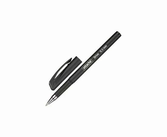 754121 - Ручка гелевая Attache, корп.черн., стерж. черный, неавтом 1081793 (2)