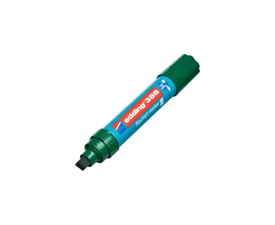 753938 - Маркер по бумаге (флипчарт) EDDING E-388/004 зелёный 4-12 мм 719690 (5)