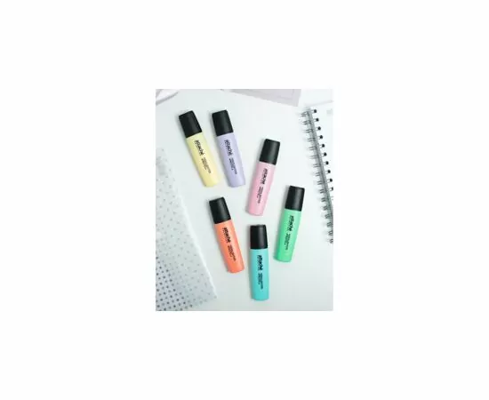 754040 - Маркер выделитель текста Attache Selection Pastel 1-5 мм желтый 958586 (8)