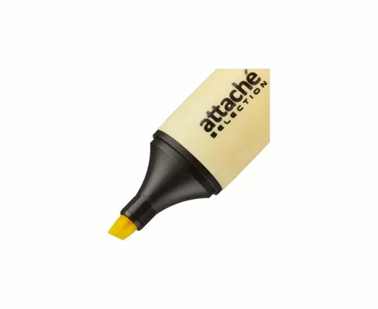 754040 - Маркер выделитель текста Attache Selection Pastel 1-5 мм желтый 958586 (6)