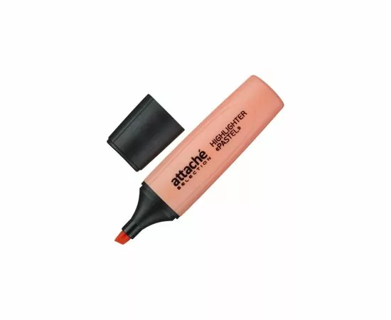 754042 - Маркер выделитель текста Attache Selection Pastel 1-5 мм оранжевый 958590 (2)