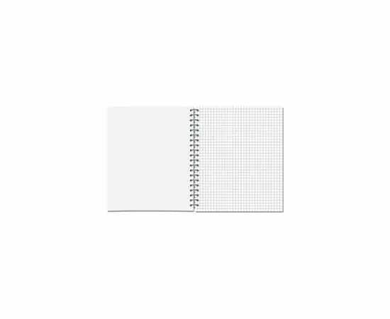 755362 - Тетрадь общая А5,60л,кл,греб,мелов.картон+выбор.УФлак Лисоньки,4диз 2801-60 840656 (4)