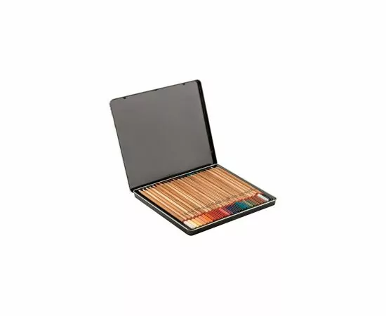 756715 - Набор карандашей цветные Мастер-Класс, 24 цв., в жестяной упак.,1521201186 924124 (4)