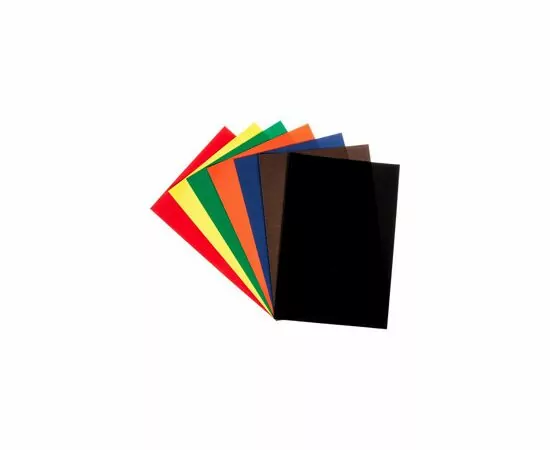 754647 - Бумага цветная А4,7л,7цв, бархатная,в ассортим. С0199-04/05 851411 (4)