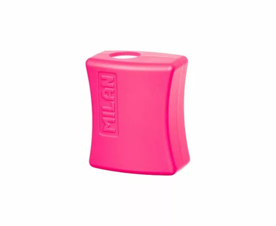 754400 - Точилка Milan Double  с контейнером, 2 отверстия, пластик, цв. в ассорт. 1032922 (4)