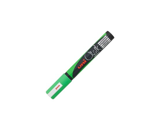 756343 - Маркер меловой UNI PWE-5M, флуоресцентно-зелёный 1.8-2.5 мм. 719206 (4)