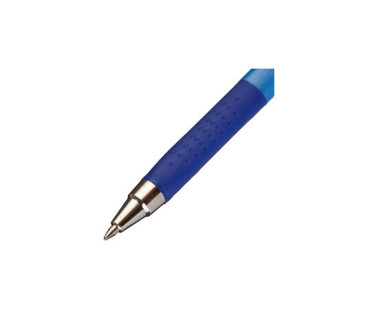 581203 - Ручка шарик. Attache Antibacterial А05 масляная, треуг, манж, 0,5мм,синя 518426 (5)