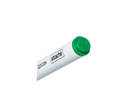 702050 - Маркер для досок Attache зеленый, со скошенным наконечником, 1-5 мм 806531 (6)