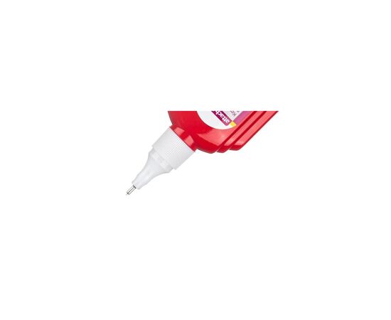 753844 - Корректирующая ручка 18 мл Attache с пластиковым наконечником красная 1079357 (5)
