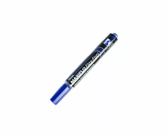 753909 - Маркер для досок Pentel Maxiflo Flex-Feel гибкий након., синий, 1.0-5.0мм 839615 (4)