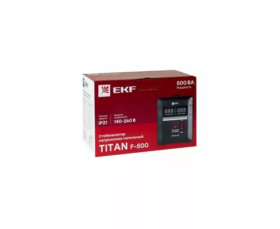 660616 - EKF PROxima TITAN стабилизатор напр. напольный 500ВА/300Вт 1 роз.+USB stab-f-500 (4)