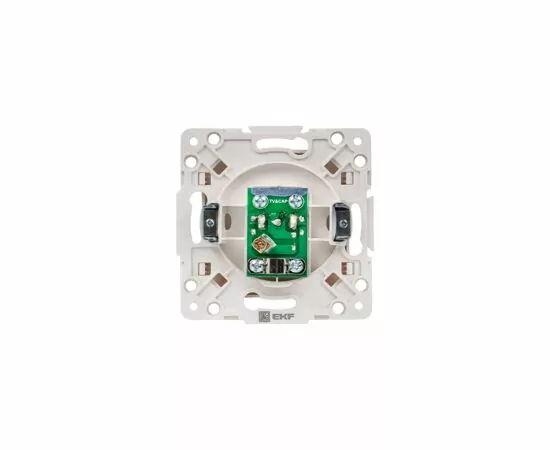 768998 - EKF Стокгольм мех. роз. СУ TV 1 мест. 75Ом 5-862МГц белый (PC) EYA00-027-10 (5)