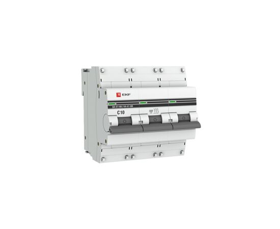 577379 - EKF Автоматический выключатель ВА47-100, 3P 10А (C) 10kA EKF PROxima (2)
