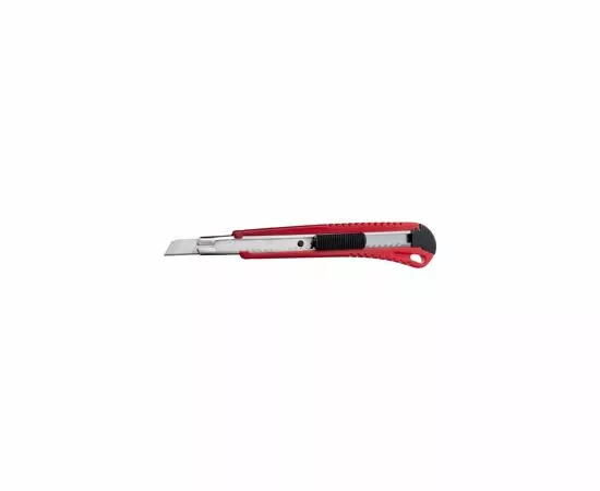 776020 - Нож канцелярский 9мм Attache с фиксатором и металлическими направляющими 954211 (7)