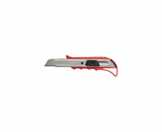 776018 - Нож канцелярский 18мм Attache с фиксатором и металлическими направляющими 954213 (7)