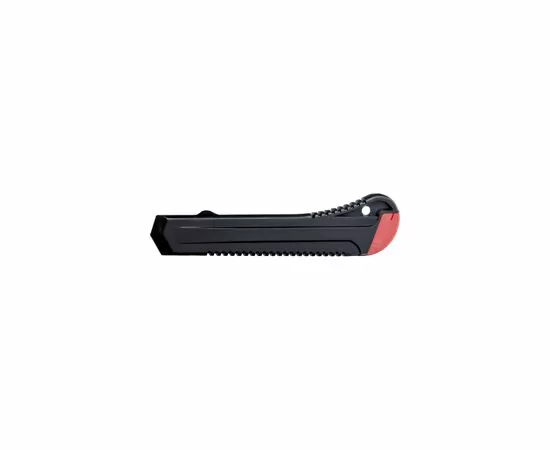776019 - Нож канцелярский 18мм Attache чёрный, цв. фиксатора в ассорт. 954199 (8)